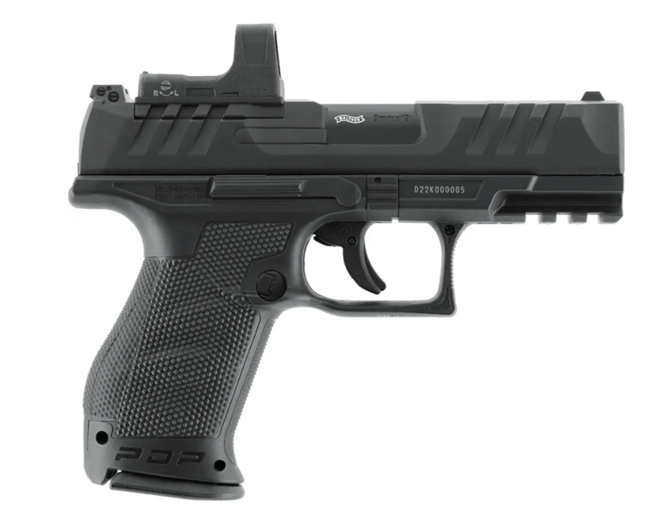 Пістолет пневматичний Umarex Walther PDP Compact CO2 кал. 4,5 мм з коліматором RDS 8 Фото 3